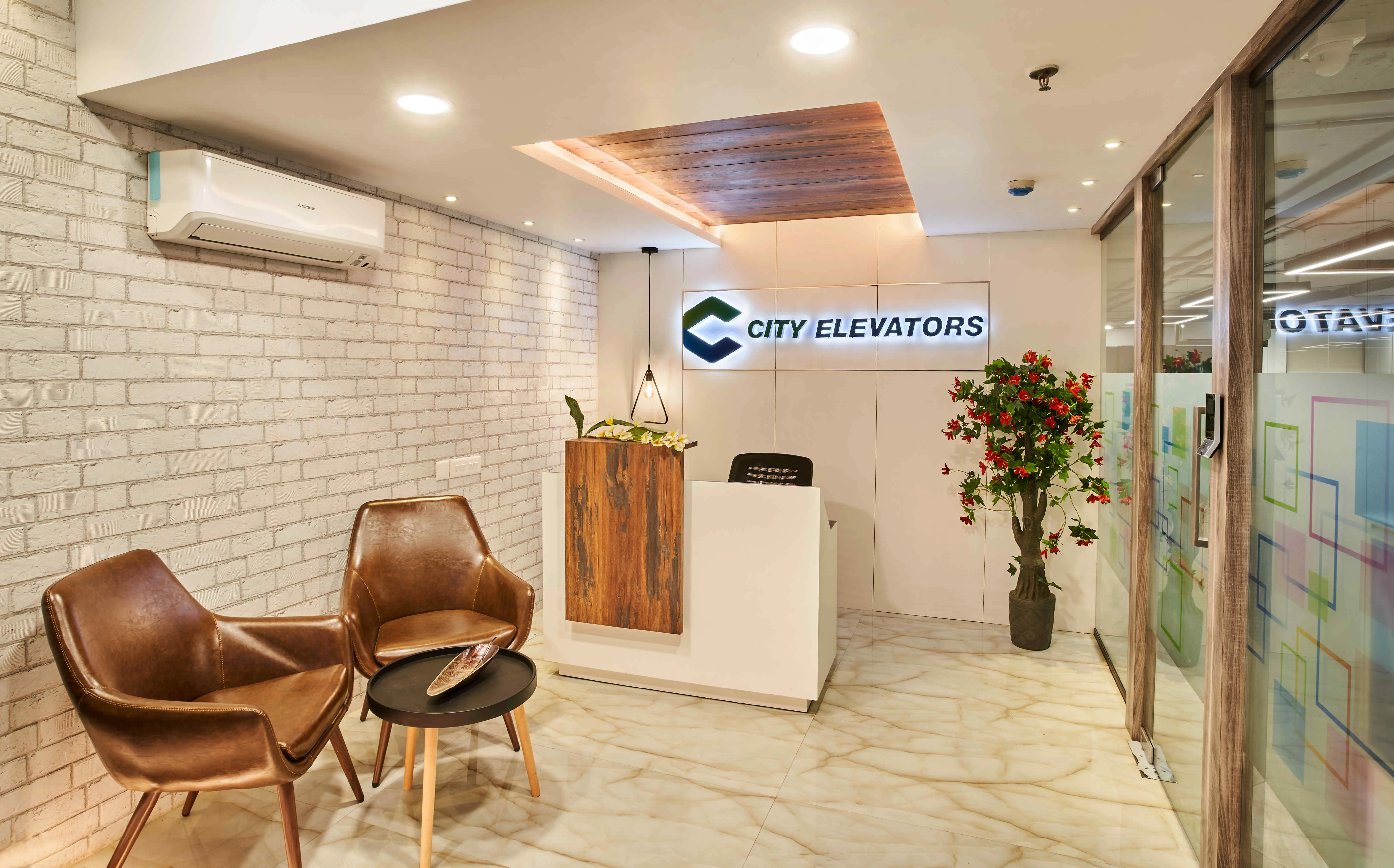 City Lift office interior design project in Mumbai