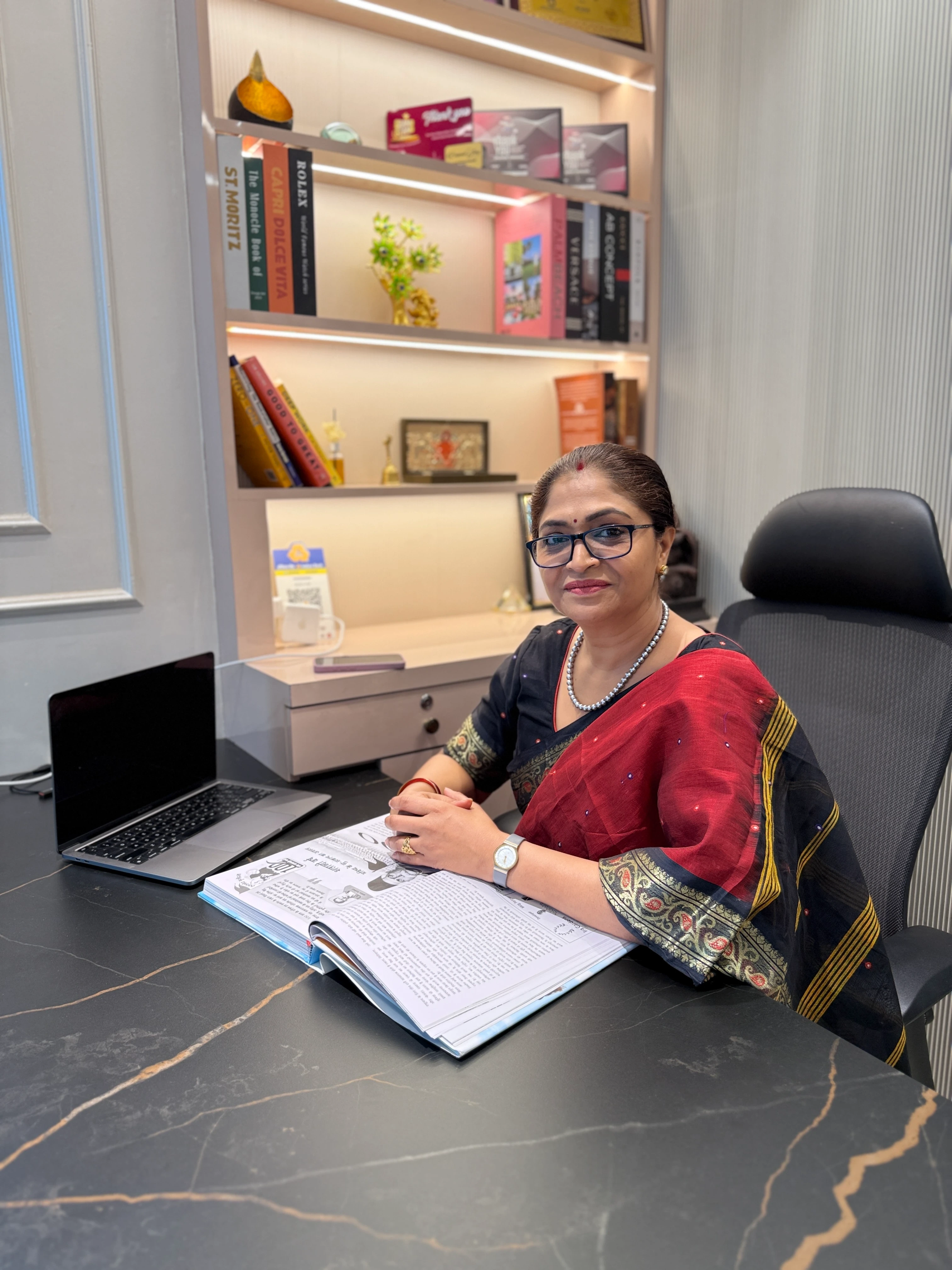 Anjalee Tiwwari, award-winning interior designer and Founder of A3B Projects, Mumbai